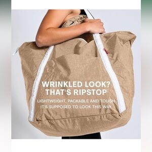 Bodysurf Beach Bag Waterproof Sunproof Packable Foldsble Bag XL Sand NWT